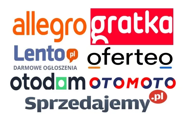 Puolan johtavien luokitellujen sivustojen logot